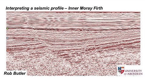 Interpreting a seismic reflection profile - Inner Moray Firth