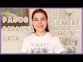 PASOS PARA UNA CASA SIEMPRE LIMPIA Y ORGANIZADA // PASOS 13 - 17 // VALERIE EN CASA