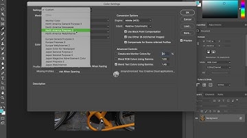 Changing Color Profiles in Photoshop