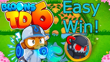 How to Beat Balance on Hard! (No Monkey Knowledge) Bloons TD 6