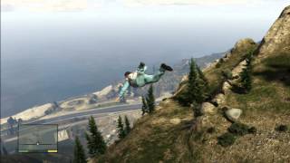 GTA V Base Jump - Chiliad East - Proximity flying by MGSlade 19,577 views 10 years ago 3 minutes, 57 seconds