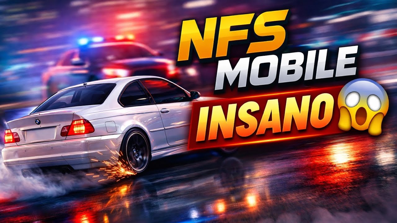 NEED FOR SPEED NO CELULAR É INSANO 😱🔥