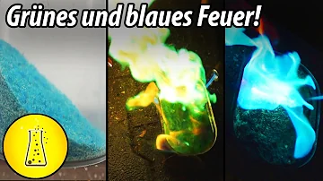 Was brennt mit blauer Flamme?