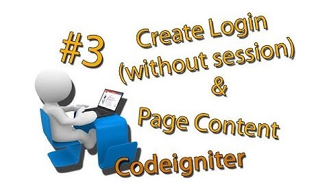 #3 Tutorial CRUD Codeigniter dengan Template AdminLTE (Membuat Login dan Template Page Content)
