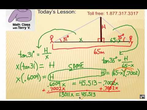 Viewer Challenge: How to Find Angle of Elevation - YouTube