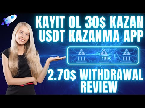 REGİSTER GET 30$ BONUS | İNTERNETTEN PARA KAZAN APP | İNTERNETTEN USDT DOLAR KAZANMA | İNCELEME