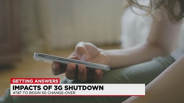 AT&T making switch over to 5G, shutting down 3G network