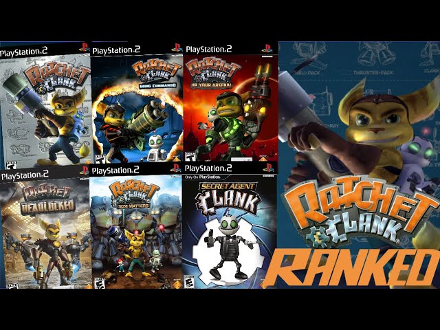 PlayStation Ratchet And Clank Games