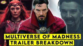 Dr. Strange in the Multiverse of Madness Trailer Breakdown || Details You Missed || ComicVerse