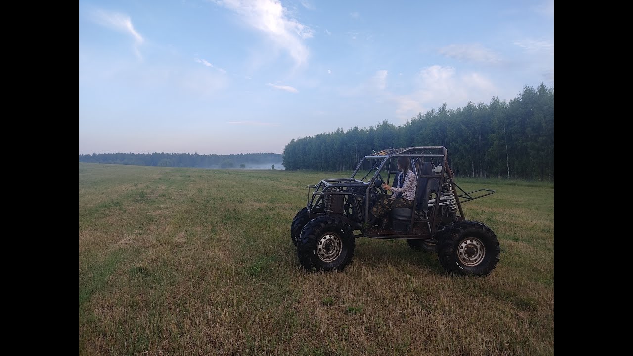 Прототип - выезд в лес, ходовые испытания - YouTube