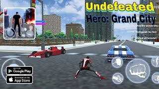 Undefeated Hero: Grand City Gameplay Walkthrough | Abilities Showcase | Nostalgic Guy games Android screenshot 1