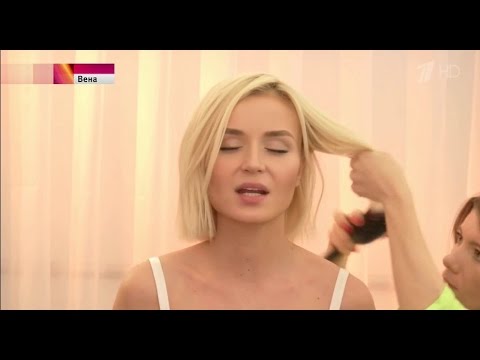 Video: Polina Gagarina menjadi si rambut coklat