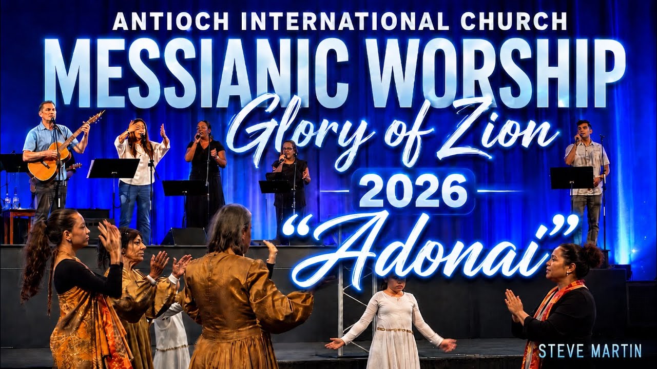 “Adonai” (Paul Wilbur) Antioch worship team, Zion dance team, Glory of Israel conf. 2026