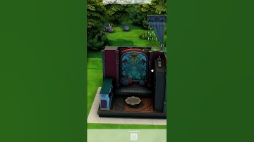 MAGICAL LIVING ROOM | The Sims 4 Speed Build #short #shorts #sims4 #sims4shorts