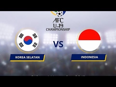 Live AFC Championship U19 Indonesia vs South Korea