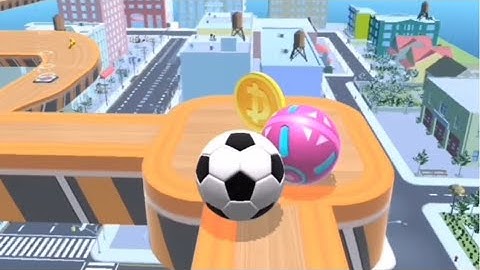 Sky Rolling Ball 3D - Level 122 - 123