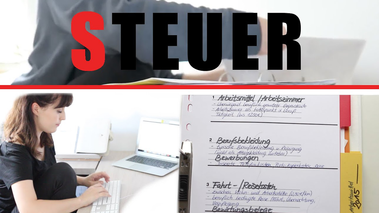 New STEUER UNTERLAGEN SORTIEREN LEICHT GEMACHT