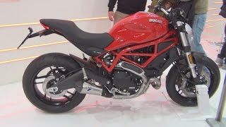 Ducati Monster 797 Red 2017 Exterior and Interior in 3D