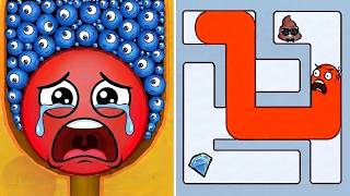 Hide Ball Vs Pet Me Maze Puzzle Max Level SpeedRun Gameplay Mobile Solve Logical Puzzles! screenshot 1