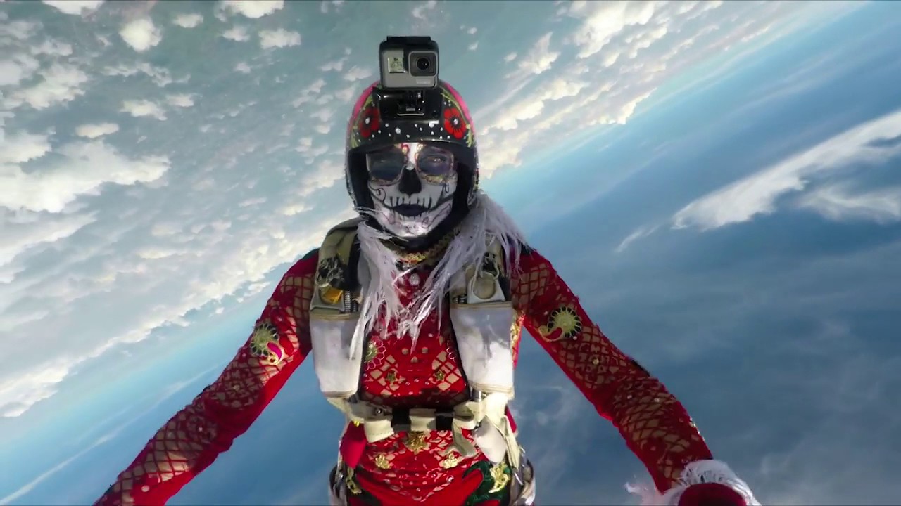 GoPro Day of the Dead Skydive with Roberta Mancino YouTube