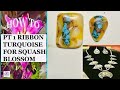 FAUX RIBBON TURQUOISE - Imitation Gemstone - Polymer Clay Tutorial - Jewelry Making