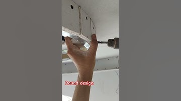 how to make gypsum ceiling round design #round design #shorts #false ceiling