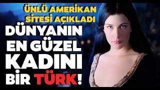 Zirvedeki isim bir Türk Dünyanın en güzel yüzlü kadınları