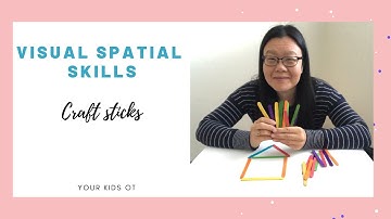 Visual Perceptual Skills: Craft Stick Pattern Copy