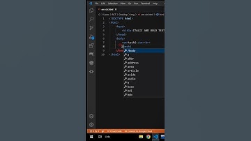 How to bold or Italic the text in Html #shorts #shortvideo #viral #shortsfeed #youtubeshorts