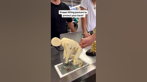 Correct Posture for Manual Load Lifting Technique