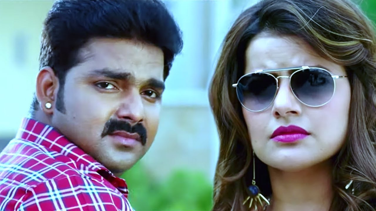 Pawan Singh & Madhu Sharma Full Action HD Bhojpuri Video scene "Challenge"