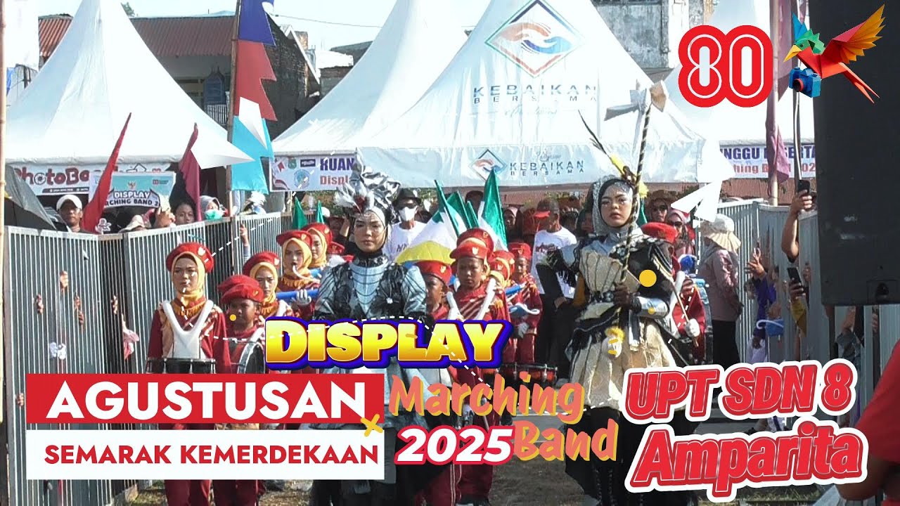 UPT SDN 8 Amparita Display Marching Band Kebaikan Bersama 2025