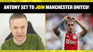 ANTONY TO MANCHESTER UNITED: Goldbridge reacts to transfer news 🔥 screenshot 4