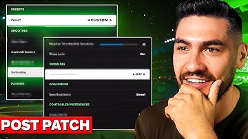 FC 25 BEST NEW CONTROLLER & CAMERA SETTINGS TO USE & IMPROVE YOUR GAME AFTER ALL PATCHES!