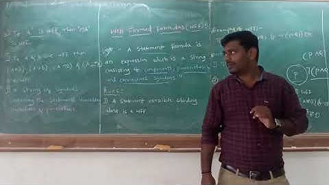 Well Formed Formula(WFF)