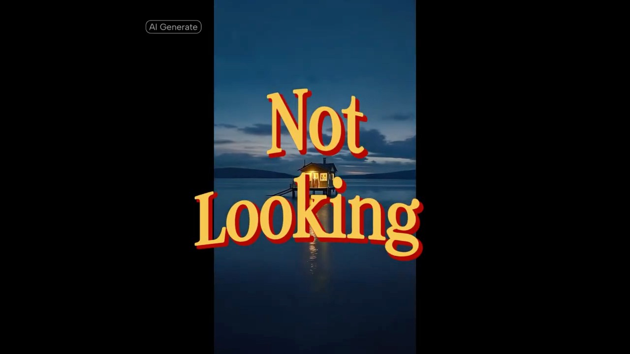 Not Looking — Lo-Fi Emo HouseQuiet Acceptance • Late-Night Calm 