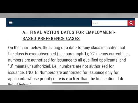February Visa Bulletin