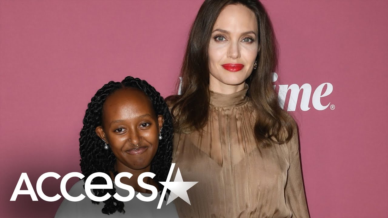 Angelina Jolie Shares Mother-Daughter Moment With Zahara At Variety's Power Of Women Event