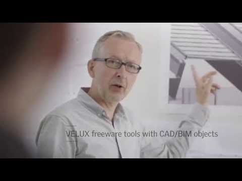 Gratis CAD og BIM object til VELUX Modular Skylight - Også til Sketchup, Archicad, Revit og 3DSS