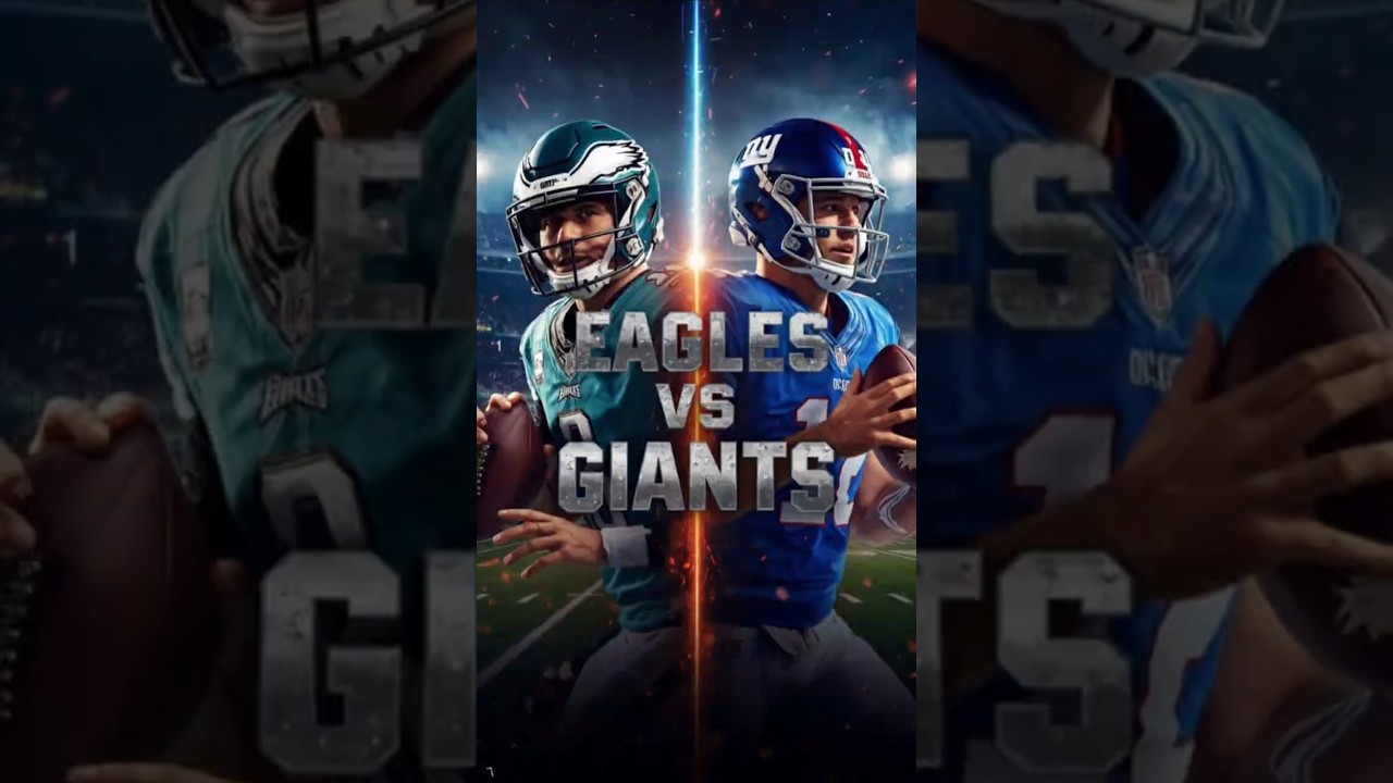 🏈 Giants vs Eagles | The NFC East Rivalry Lives On!