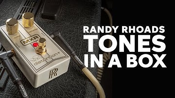 How to Sound Like Randy Rhoads on a Budget | Special-edition MXR Randy Rhoads Distortion+ Pedal