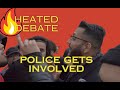 Heated debate  police gets involved   francis ft muslims  speakers corner