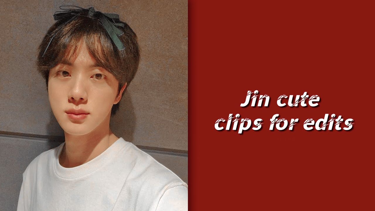 seokjin cute clips for edits