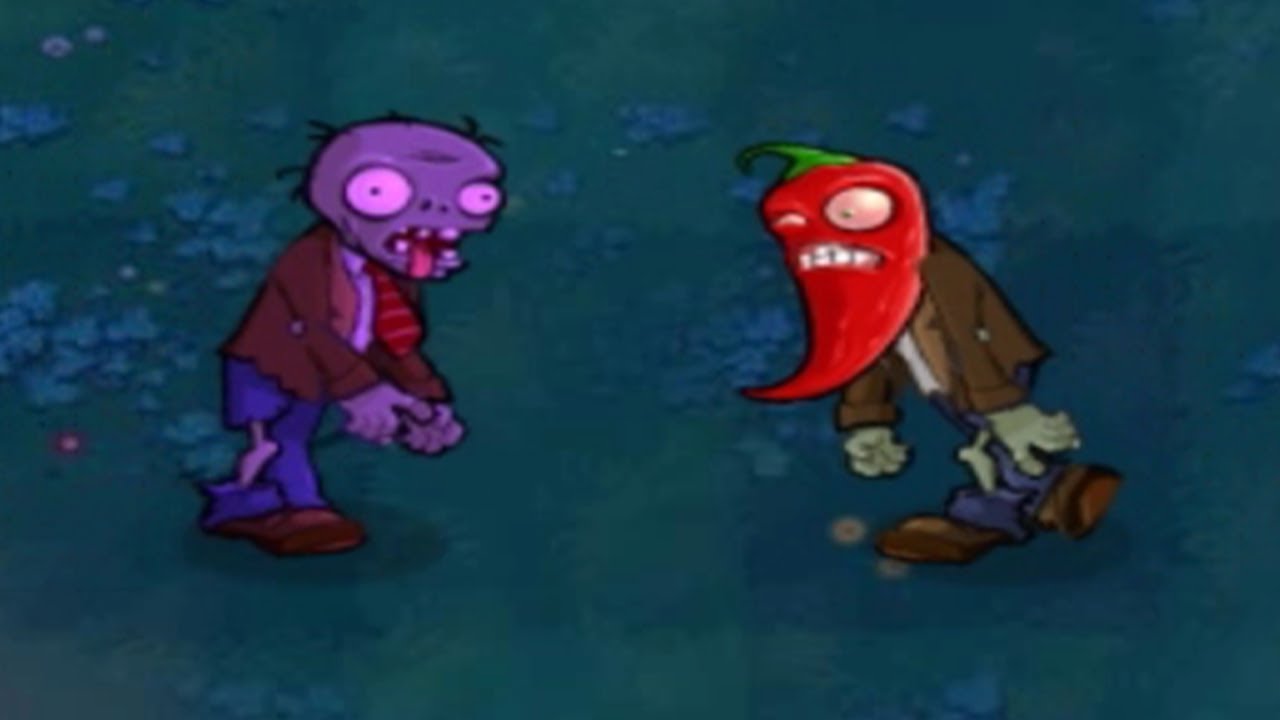 1 Normal Zombie vs 1 Jalapeno Zombie Fight // Plants vs Zombies - YouTube
