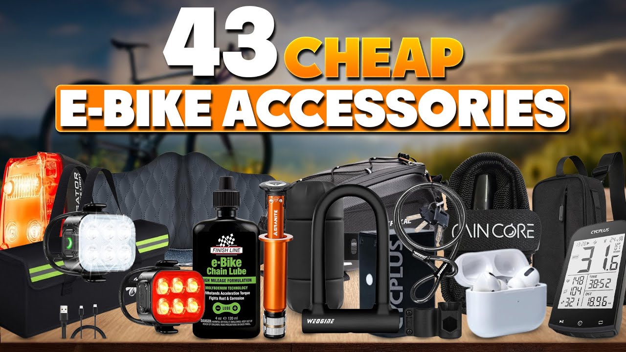 43 Cheap E Bike Accessories on Amazon in 2026