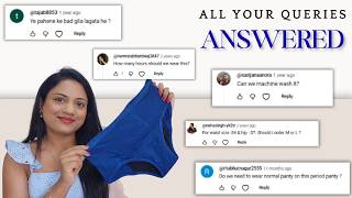 HEATHFAB GOPADFREE PERIOD PANTY MOST COMMON QUERIES ANSWERED!