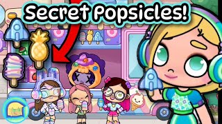 SECRET POPSICLES! 💚💜🩵 Fan Art! (Avatar World gameplay w/Everyone's Toy Club)