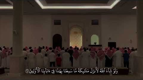 الشيخ ياسر الدوسري تلاوة القرآن الكريم