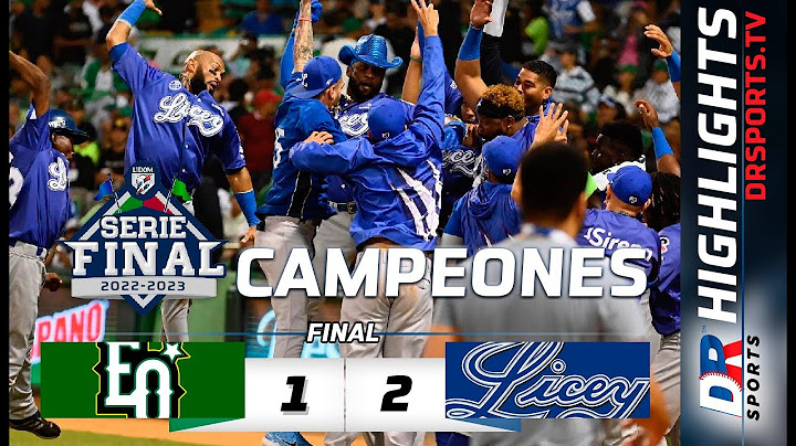 Resumen Estrellas Orientales vs Tigres del Licey | 18 ENE 2023 | Serie Final Lidom