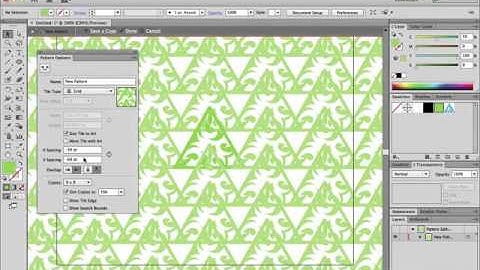 VectorTuts Quick Tip: The New Pattern Tools in Illustrator CS6